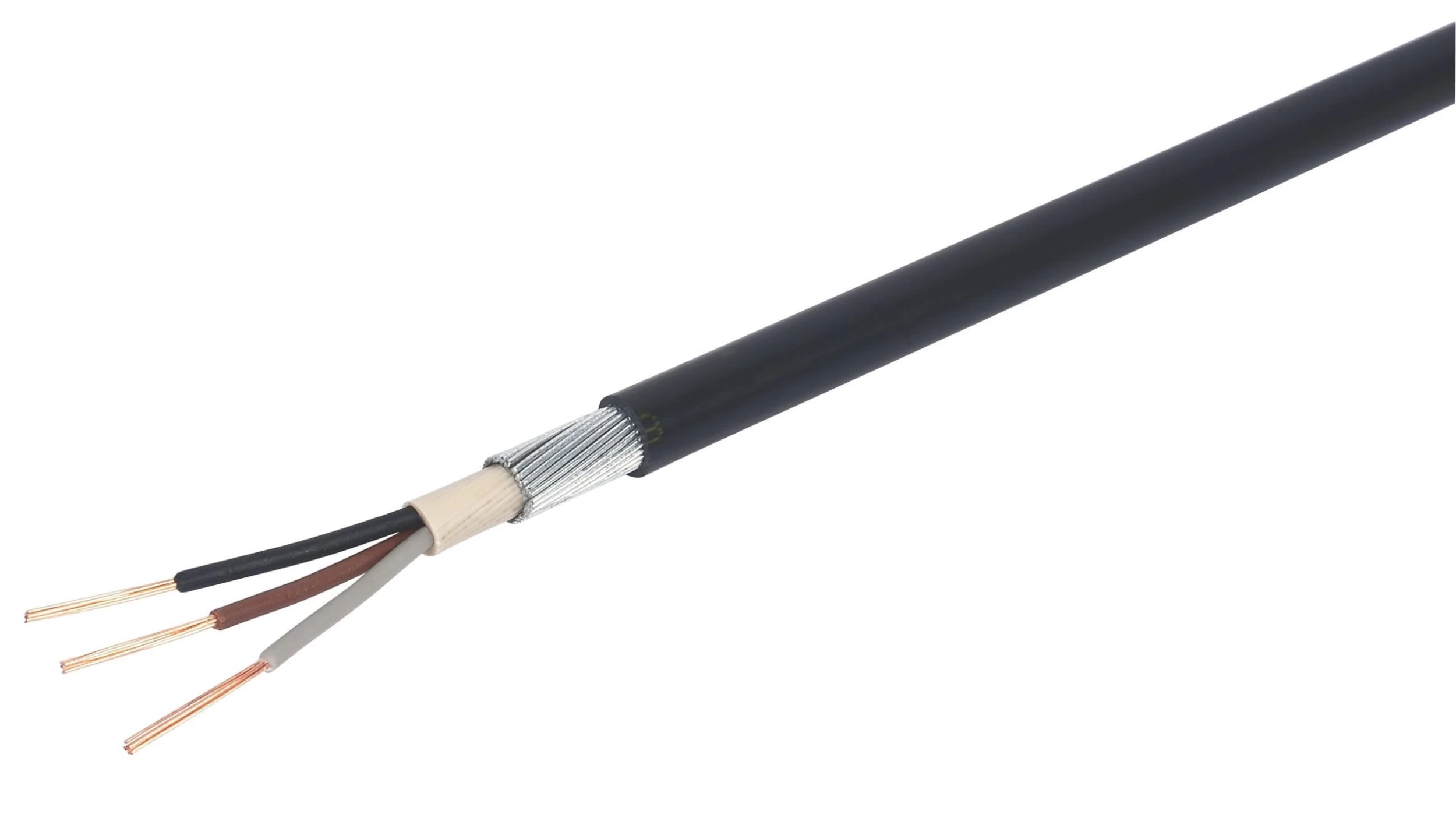 Prysmian 6943X Black Cable 1.5mm² X 25m 3 Prysmian 6943X Black Cable 1.5mm² X 25m