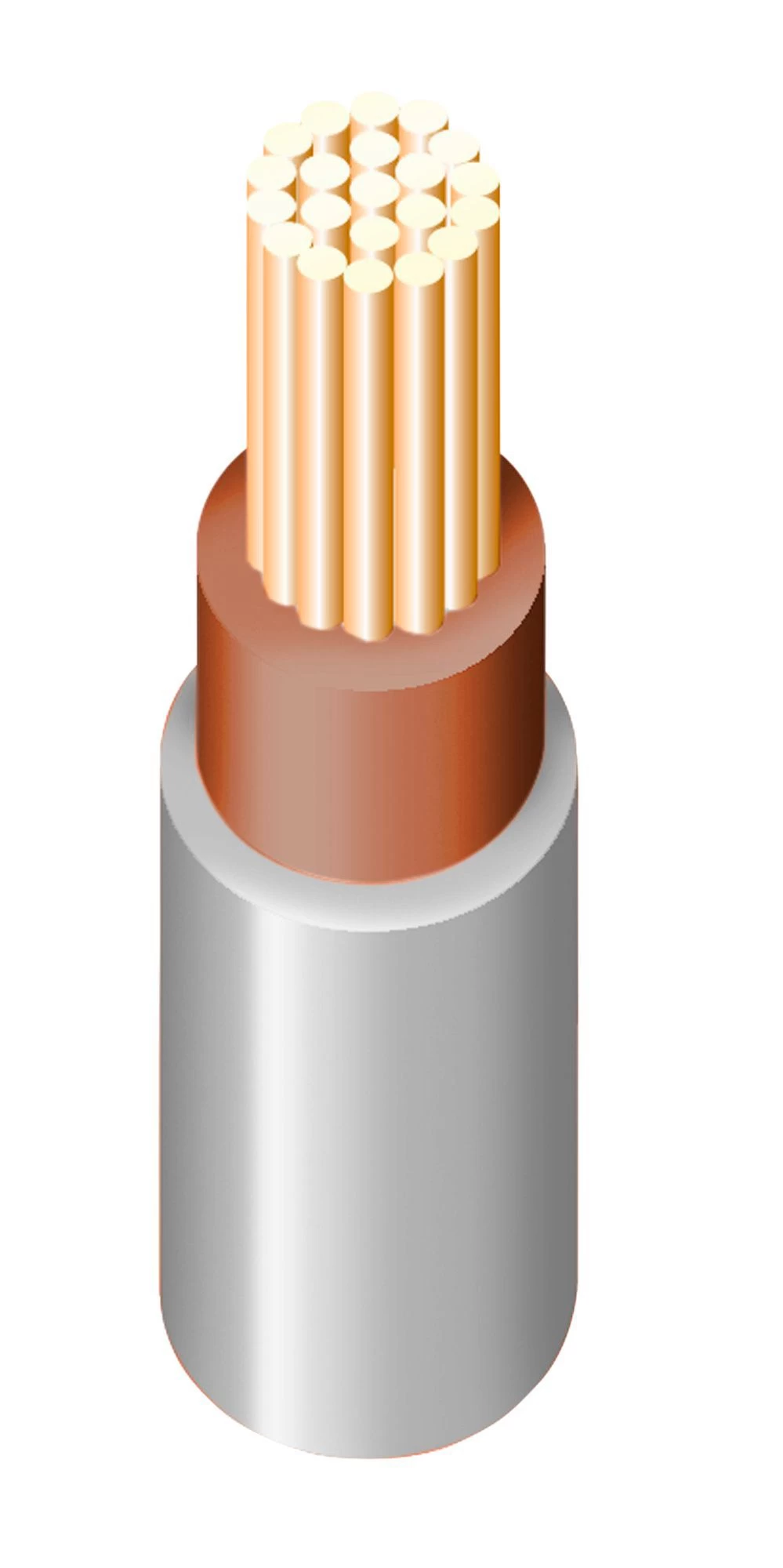 Prysmian Grey 3 Core Meter Tails & Earth Cable 25mm² X 1m, Pack Of 3 3 Prysmian Grey 3 Core Meter Tails & Earth Cable 25mm² X 1m, Pack Of 3