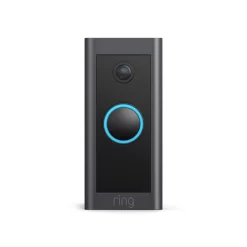Ring Black Wired Video Doorbell