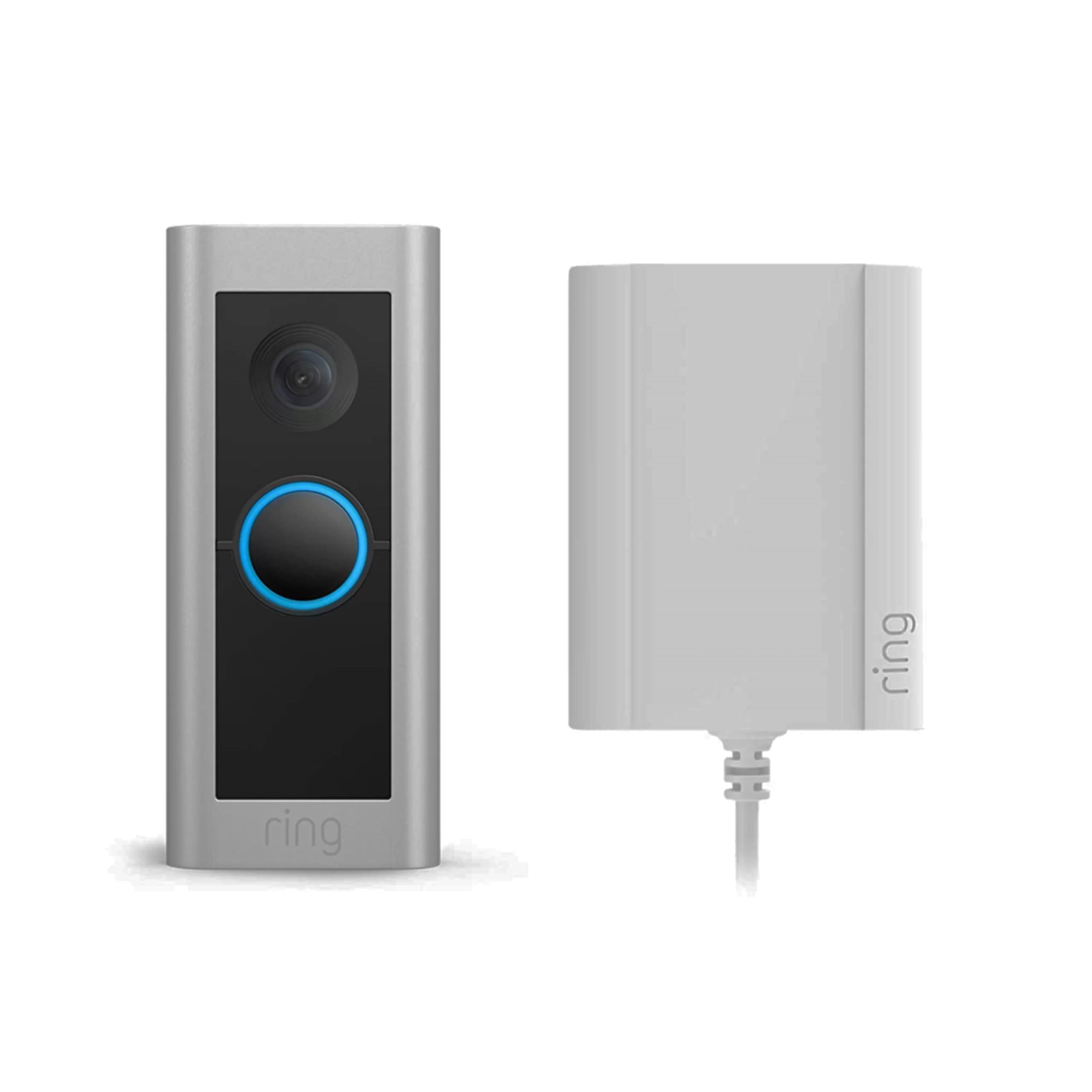 Ring Pro 2 Plug-In Black & Grey Wireless Video Doorbell 3 Ring Pro 2 Plug-In Black & Grey Wireless Video Doorbell