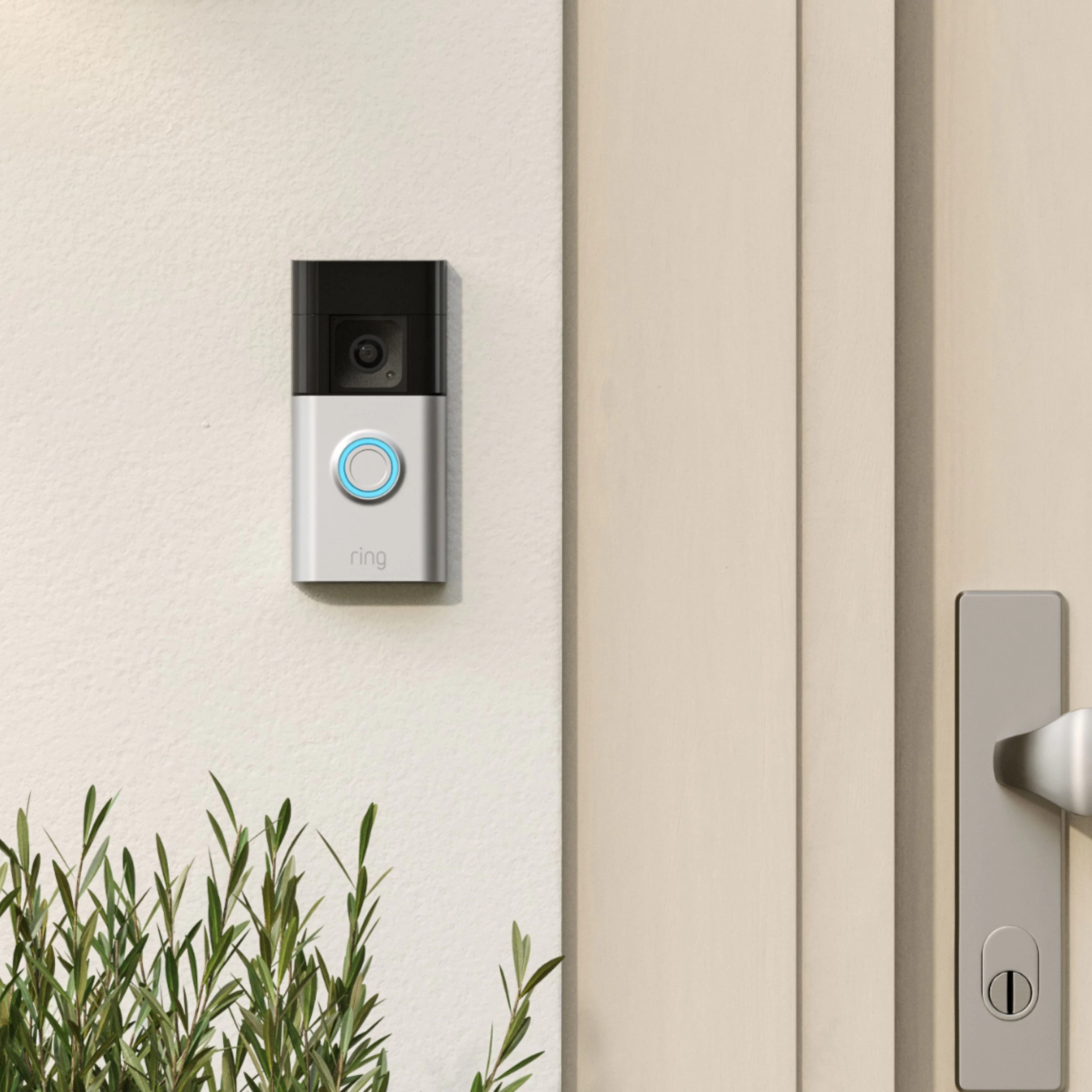 Ring Silver Wireless Video Doorbell 4 Ring Silver Wireless Video Doorbell - Image 2