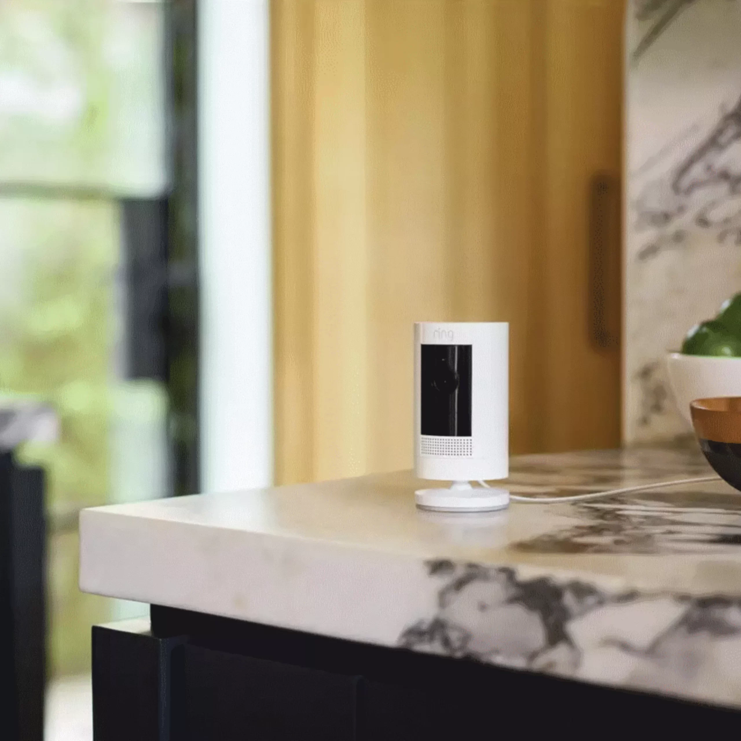 Ring Stick Up Wired Indoor & Outdoor Tilt Adjustable Smart Camera In White 4 Ring Stick Up Wired Indoor & Outdoor Tilt Adjustable Smart Camera In White - Image 2