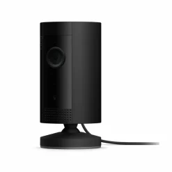 Ring Wired Indoor Tilt Adjustable Smart Camera In Black