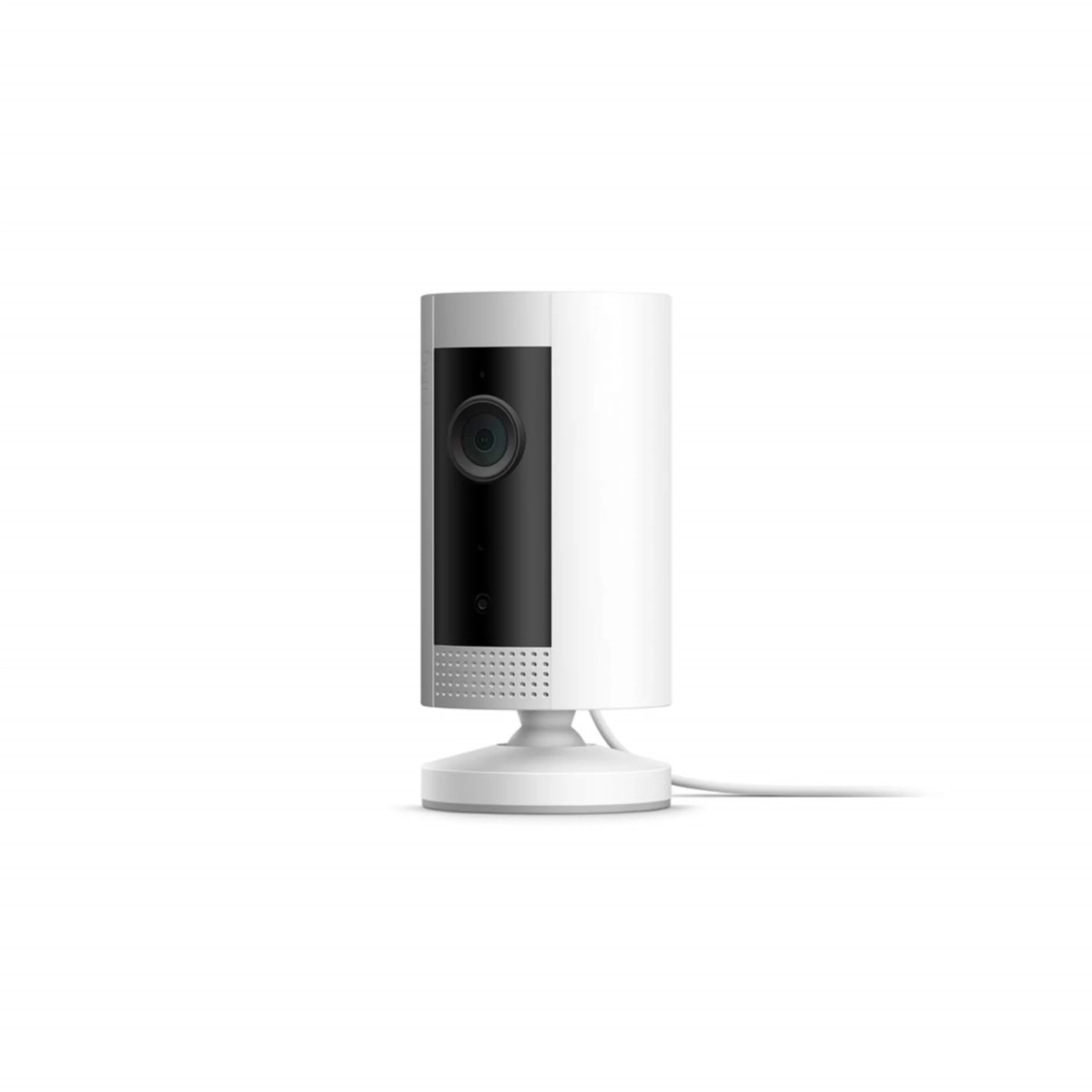 Ring Wired Indoor Tilt Adjustable Smart Camera In White 3 Ring Wired Indoor Tilt Adjustable Smart Camera In White