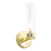 Spa Holts Satin Brass Wired Wall Light 1 Spa Holts Satin Brass Wired Wall Light -Professional Electrical Lighting Store spa holts satin brass wired wall light5020024709715 01c bq