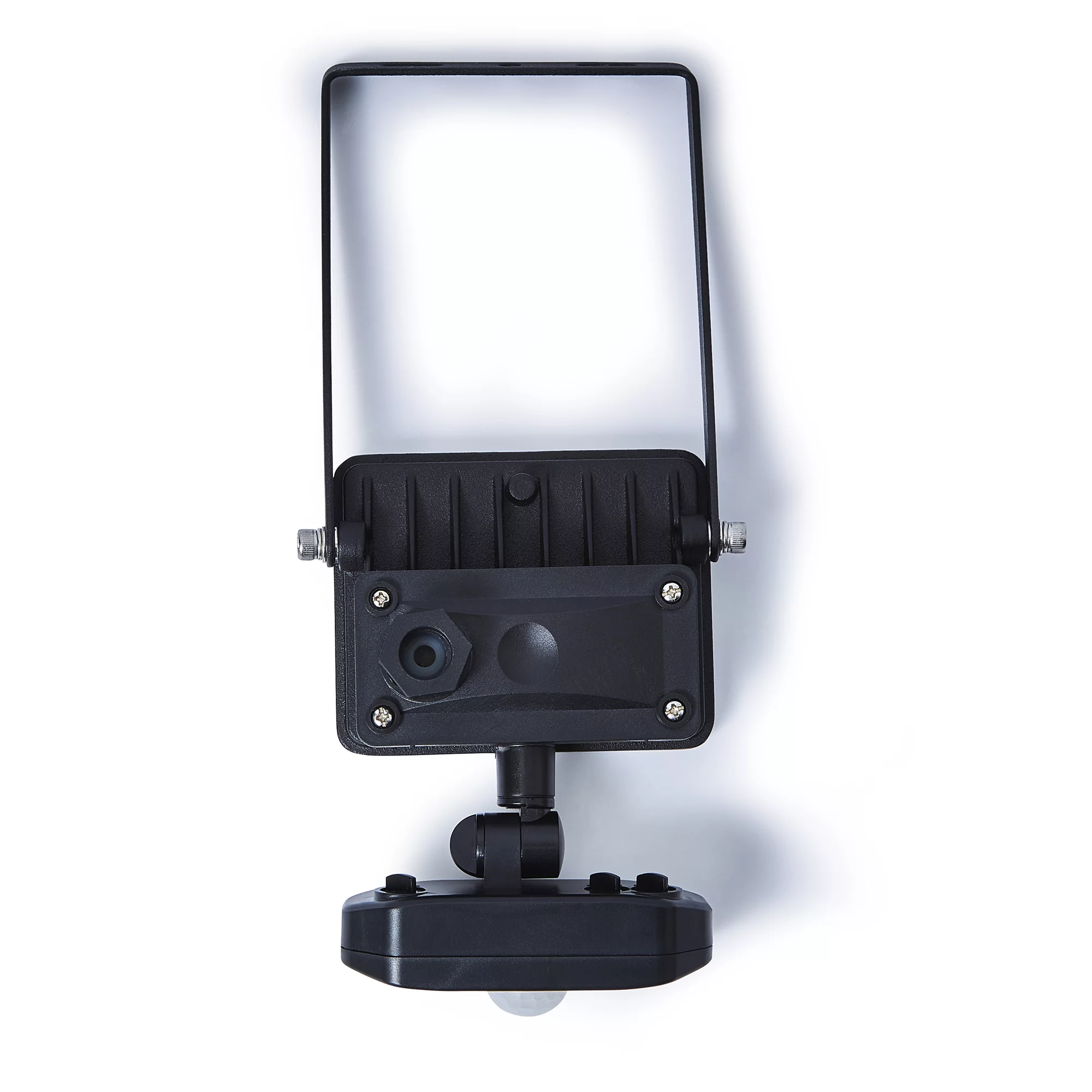 Stanley Black / Frosted Opal Mains-powered Cool Daylight LED PIR Slimline Floodlight 900lm 4 Stanley Black / Frosted Opal Mains-powered Cool Daylight LED PIR Slimline Floodlight 900lm - Image 2