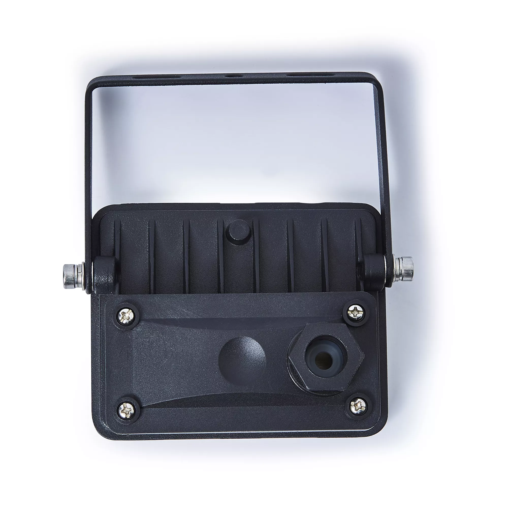 Stanley Black / Frosted Opal Mains-powered Cool Daylight LED Without Sensor Slimline Floodlight 900lm 4 Stanley Black / Frosted Opal Mains-powered Cool Daylight LED Without Sensor Slimline Floodlight 900lm - Image 2