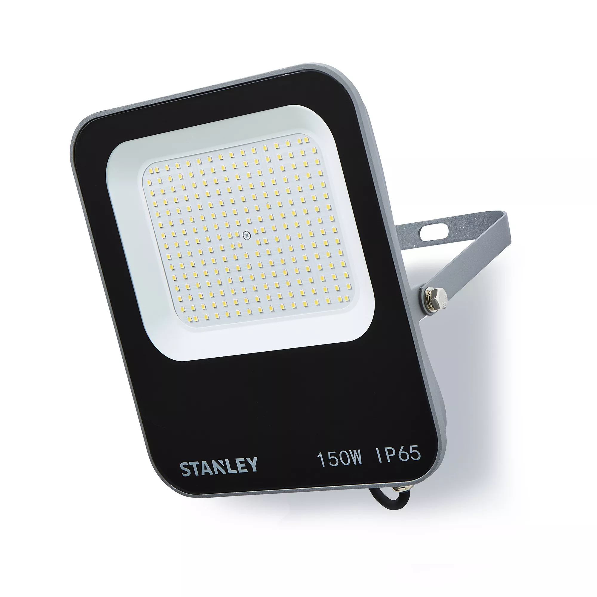 Stanley IK10 Black Mains-powered Cool Daylight LED Without Sensor Slimline Floodlight 16500lm 5 Stanley IK10 Black Mains-powered Cool Daylight LED Without Sensor Slimline Floodlight 16500lm - Image 3