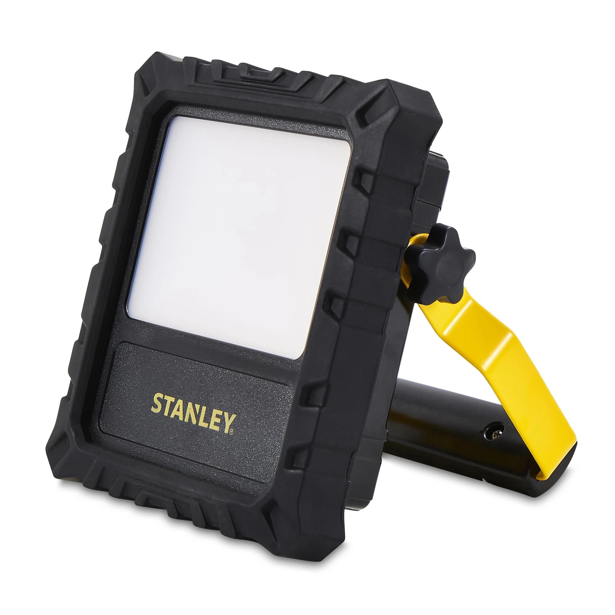 Stanley Indestructable 3.7V 10W Cordless Integrated LED Rechargeable Work Light, 1000lm 4 Stanley Indestructable 3.7V 10W Cordless Integrated LED Rechargeable Work Light, 1000lm - Image 2