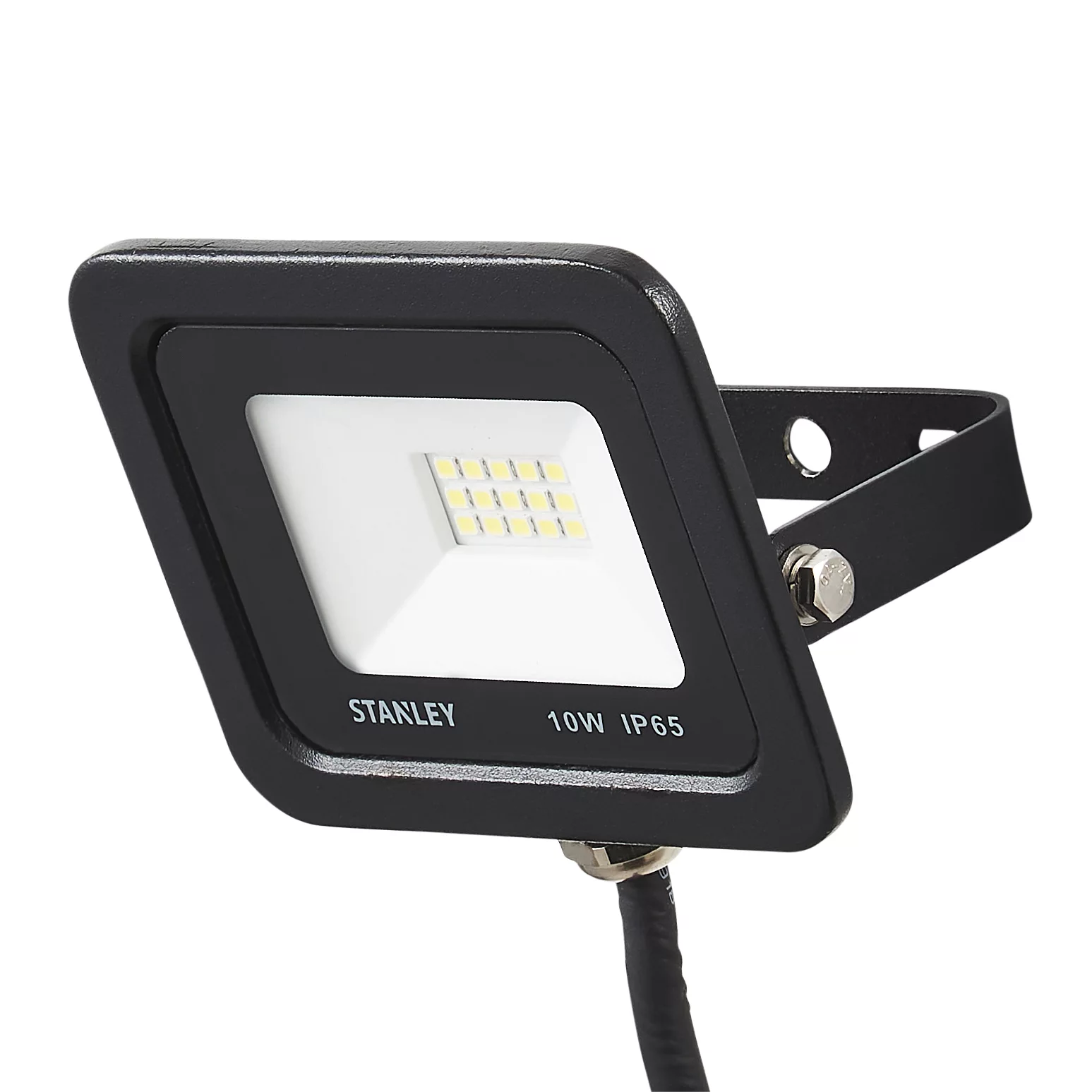 Stanley SXLS343544KBE Black Mains-powered Cool White LED Without Sensor Floodlight 800lm 3 Stanley SXLS343544KBE Black Mains-powered Cool White LED Without Sensor Floodlight 800lm