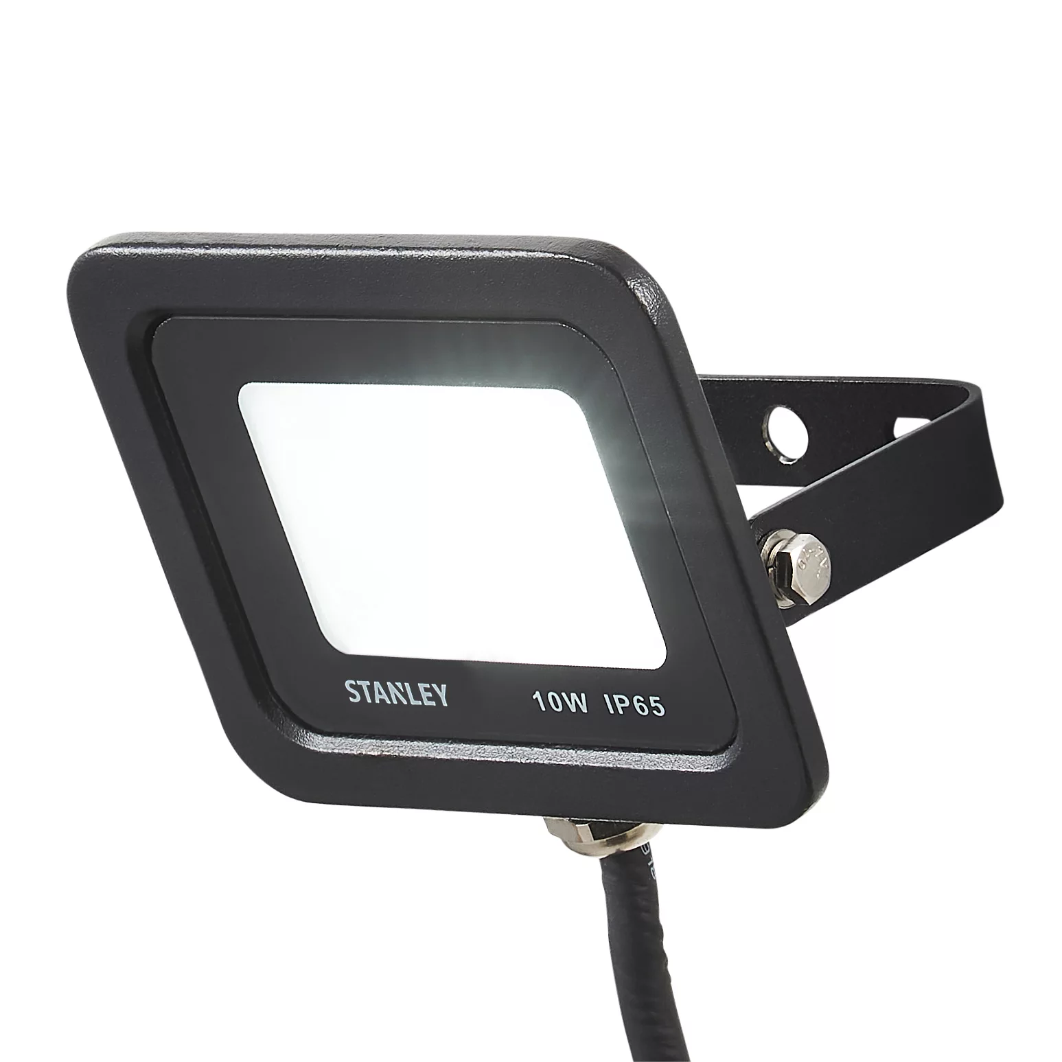 Stanley SXLS343544KBE Black Mains-powered Cool White LED Without Sensor Floodlight 800lm 4 Stanley SXLS343544KBE Black Mains-powered Cool White LED Without Sensor Floodlight 800lm - Image 2