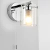 Syren Chrome Effect Bathroom Wall Light 1 Syren Chrome Effect Bathroom Wall Light -Professional Electrical Lighting Store syren chrome effect bathroom wall light5014838798737 06c