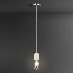 Terrazzo Pendant Grey & White Ceiling Light
