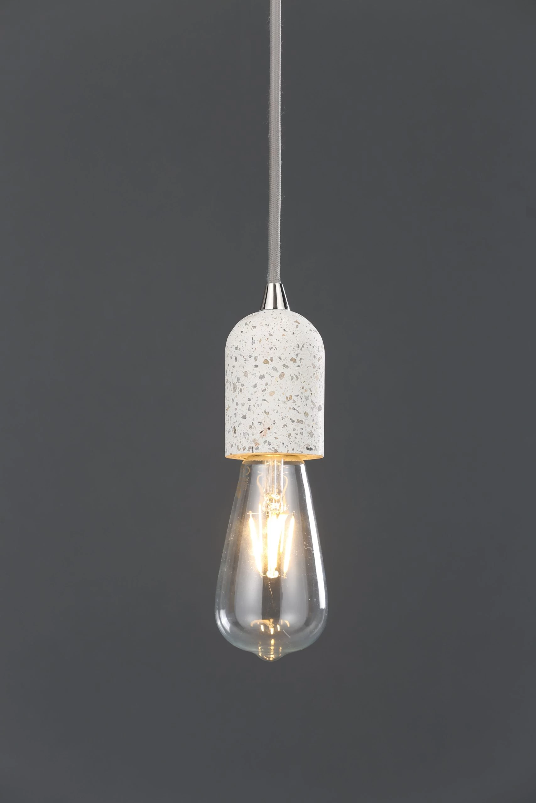 Terrazzo Pendant Grey & White Ceiling Light 4 Terrazzo Pendant Grey & White Ceiling Light - Image 2