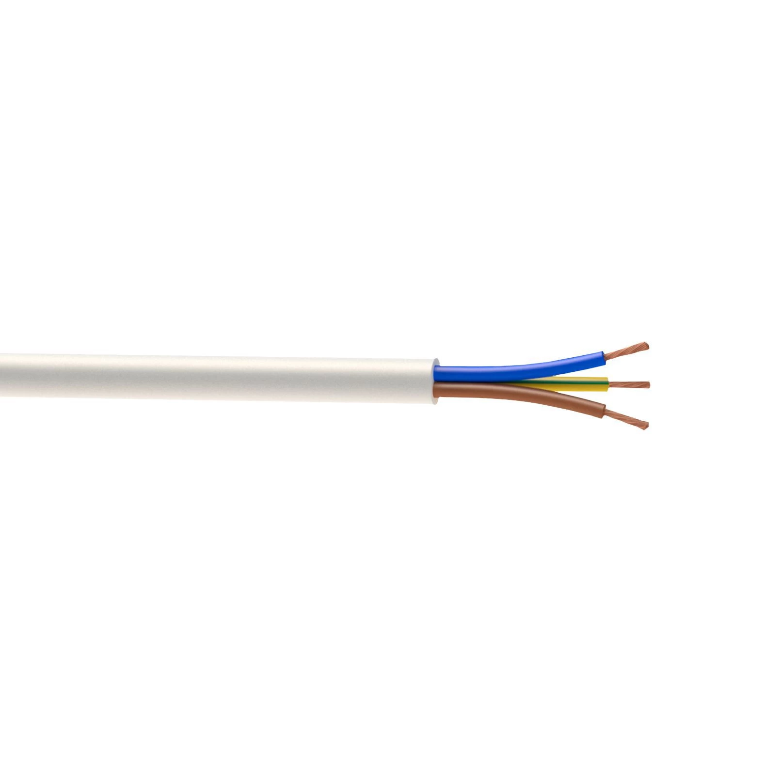 Time 2183Y White Cable 0.75mm² X 25m 3 Time 2183Y White Cable 0.75mm² X 25m