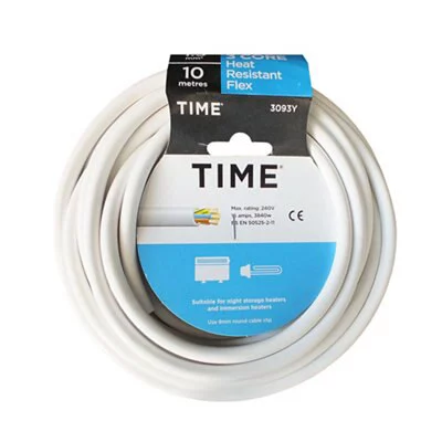 Time 3093Y White Cable 1.5mm² X 10m 4 Time 3093Y White Cable 1.5mm² X 10m - Image 2