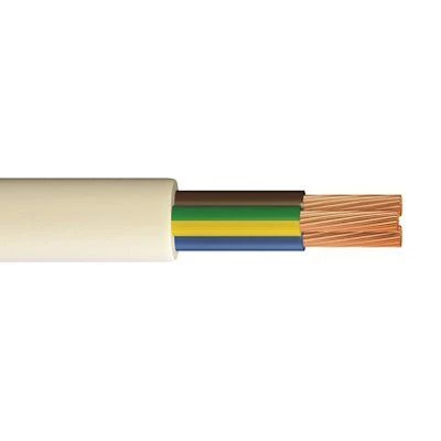 Time 3093Y White Cable 1.5mm² X 10m 3 Time 3093Y White Cable 1.5mm² X 10m