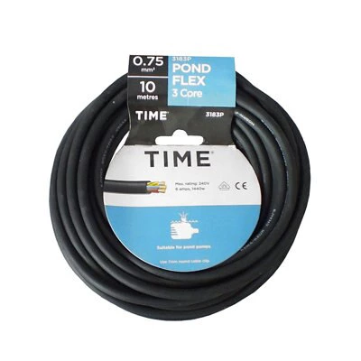 Time 3183P Black Cable 0.75mm² X 10m 3 Time 3183P Black Cable 0.75mm² X 10m
