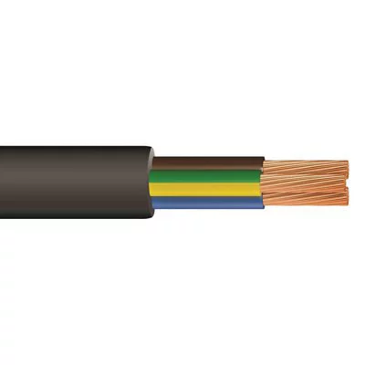 Time 3183P Black Cable 0.75mm² X 25m 4 Time 3183P Black Cable 0.75mm² X 25m - Image 2