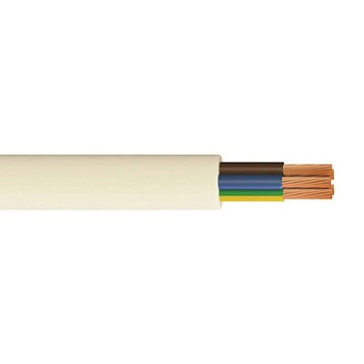 Time 3183TQ White Cable 1.5mm² X 5m 3 Time 3183TQ White Cable 1.5mm² X 5m