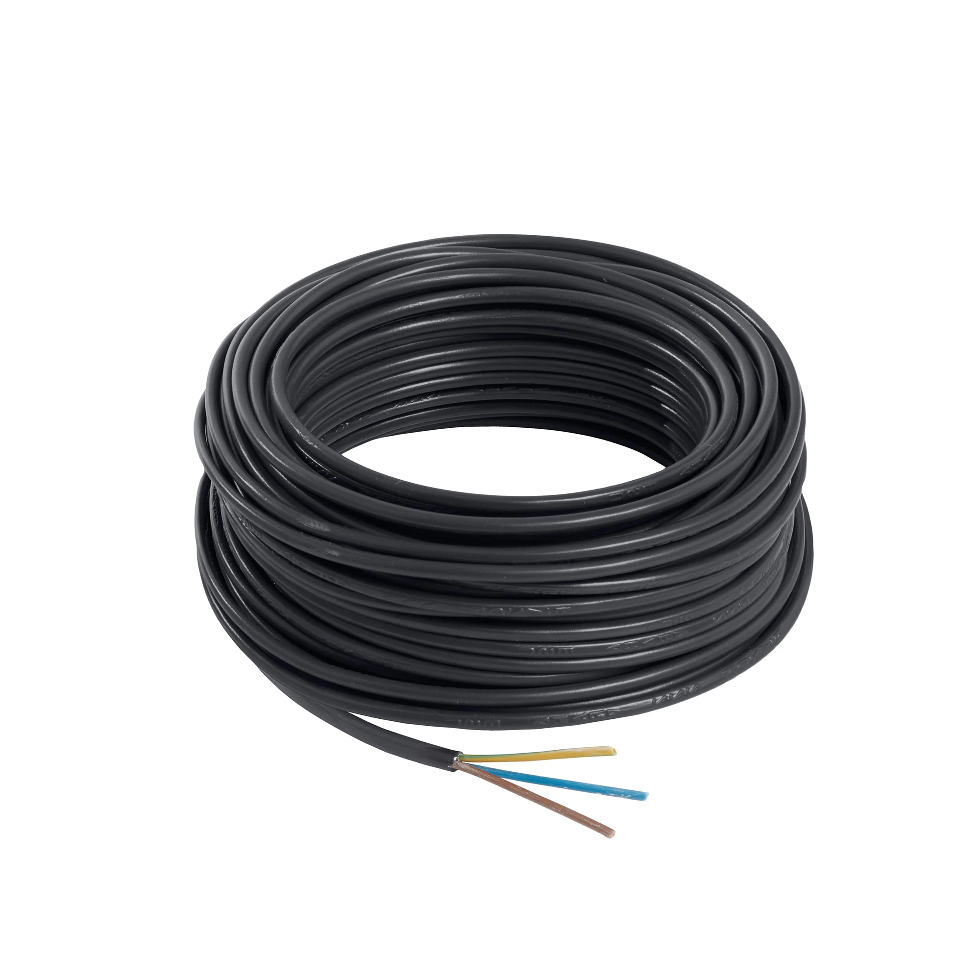 Time 3183Y Black Cable 1.5mm² X 25m 4 Time 3183Y Black Cable 1.5mm² X 25m - Image 2
