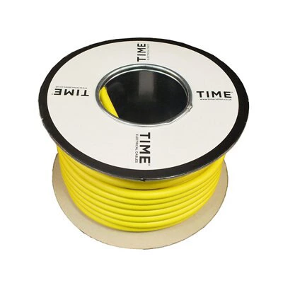Time 3183YA Yellow Cable 1.5mm² X 25m 3 Time 3183YA Yellow Cable 1.5mm² X 25m