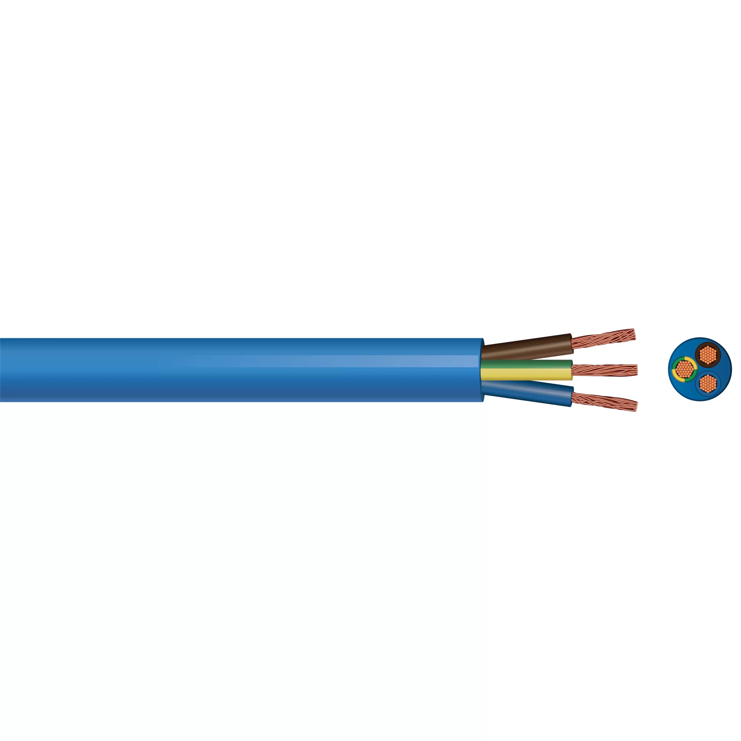 Time 3183YAG Blue Cable 1.5mm² X 10m 5 Time 3183YAG Blue Cable 1.5mm² X 10m - Image 3