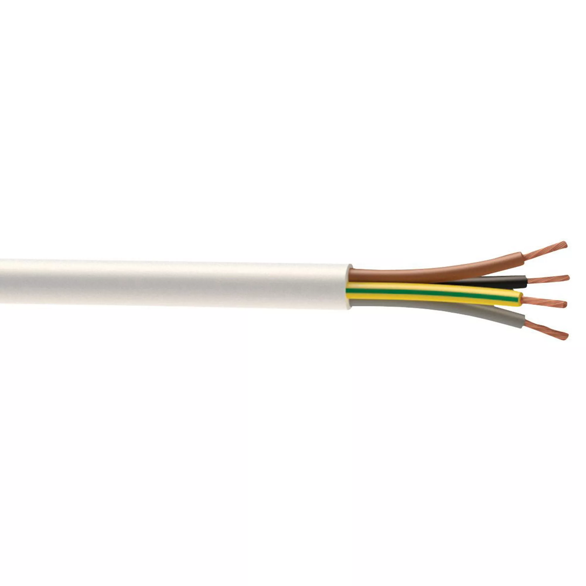 Time 3184Y White Cable 1mm² X 5m 5 Time 3184Y White Cable 1mm² X 5m - Image 3