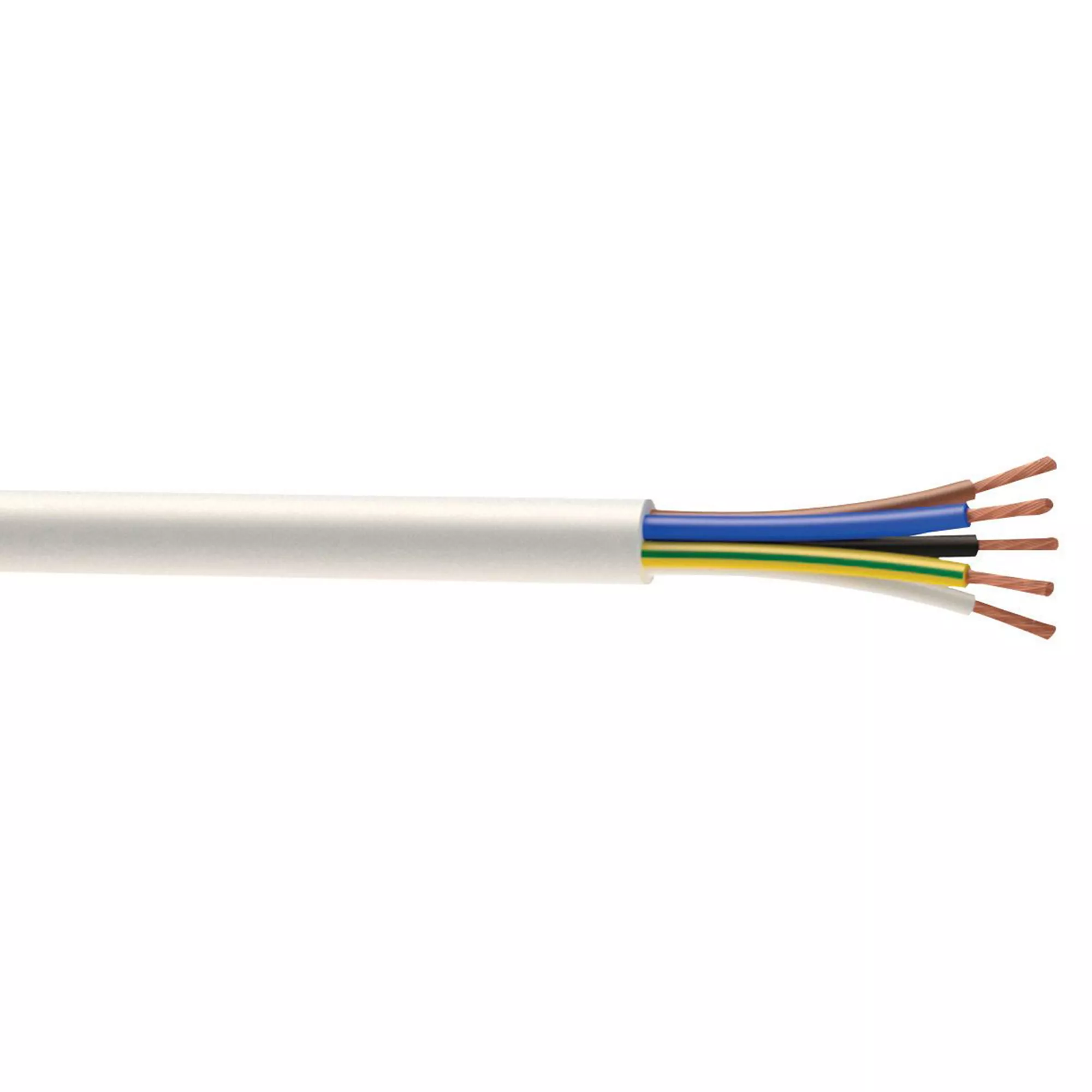 Time 3185Y White Cable 1mm² X 5m 5 Time 3185Y White Cable 1mm² X 5m - Image 3