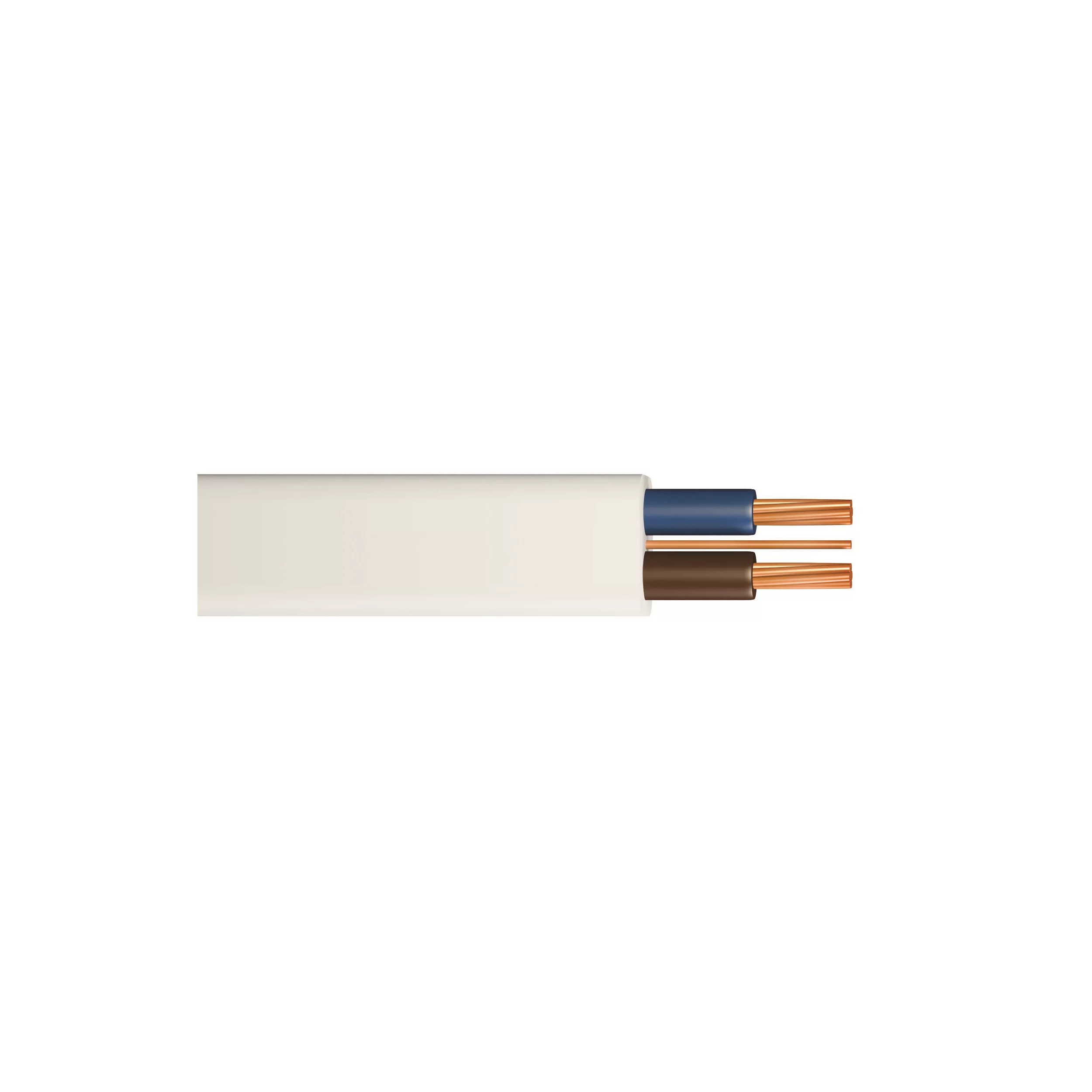 Time 6242B 1.5mm² White Twin & Earth Cable, 100m 3 Time 6242B 1.5mm² White Twin & Earth Cable, 100m