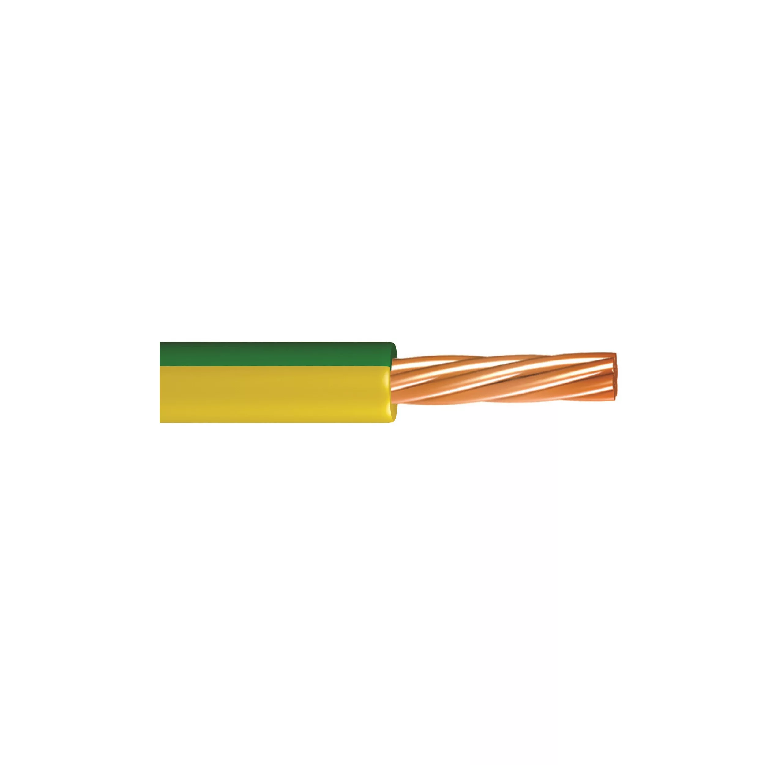 Time 6491B 10mm² Green & Yellow Single Core Conduit Cable, 25m 3 Time 6491B 10mm² Green & Yellow Single Core Conduit Cable, 25m