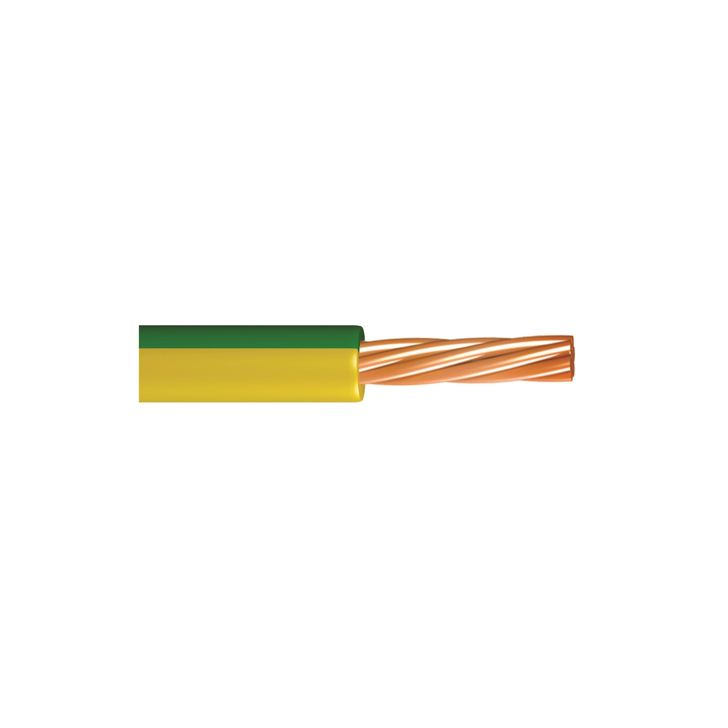 Time 6491B 4mm² Green & Yellow Single Core Conduit Cable, 100m 3 Time 6491B 4mm² Green & Yellow Single Core Conduit Cable, 100m
