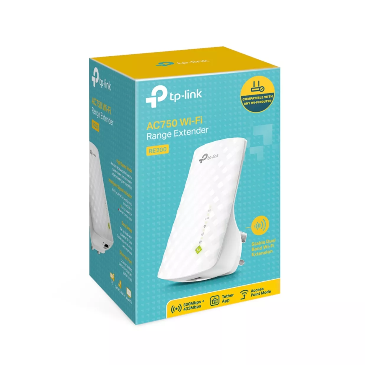 TP Link AC750 Wi-Fi Extender 7 TP Link AC750 Wi-Fi Extender - Image 5