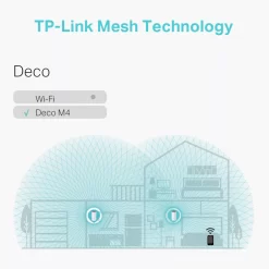 TP Link Deco M4 Dual-band Whole Home WiFi System, Pack Of 2 16 TP Link Deco M4 Dual-band Whole Home WiFi System, Pack Of 2 -Professional Electrical Lighting Store tp link deco m4 dual band whole home wifi system pack of 26935364083946 06c bq