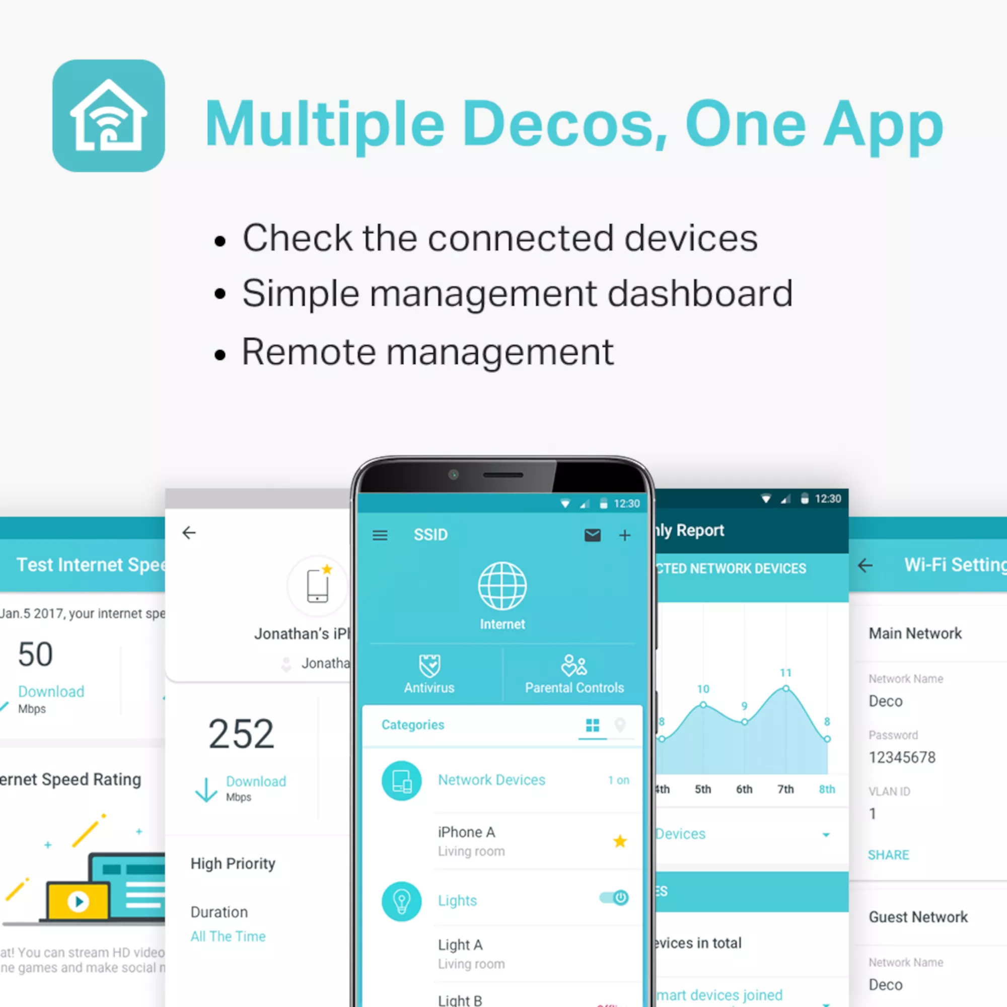 TP Link Deco M4 Dual-band Whole Home WiFi System, Pack Of 2 8 TP Link Deco M4 Dual-band Whole Home WiFi System, Pack Of 2 - Image 6