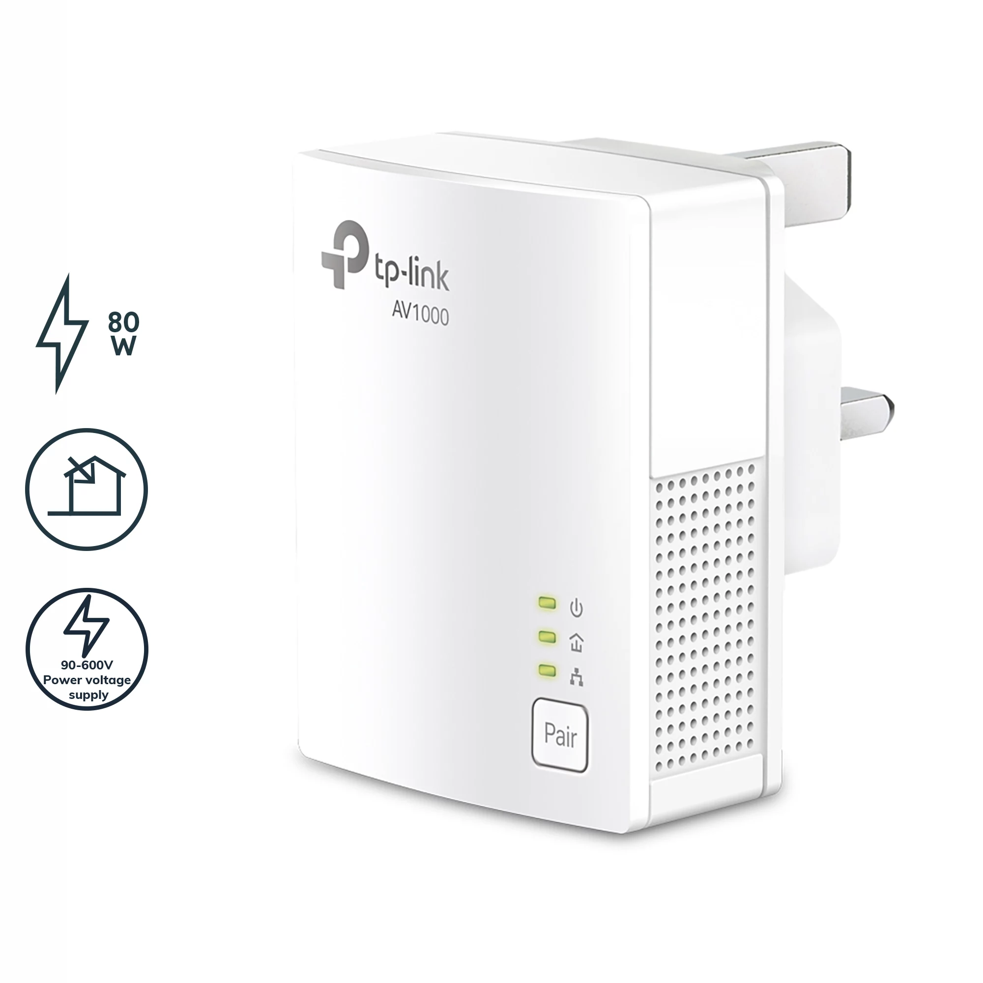 TP-Link TL-PA7017 KIT Powerline, Pack Of 2 4 TP-Link TL-PA7017 KIT Powerline, Pack Of 2 - Image 2