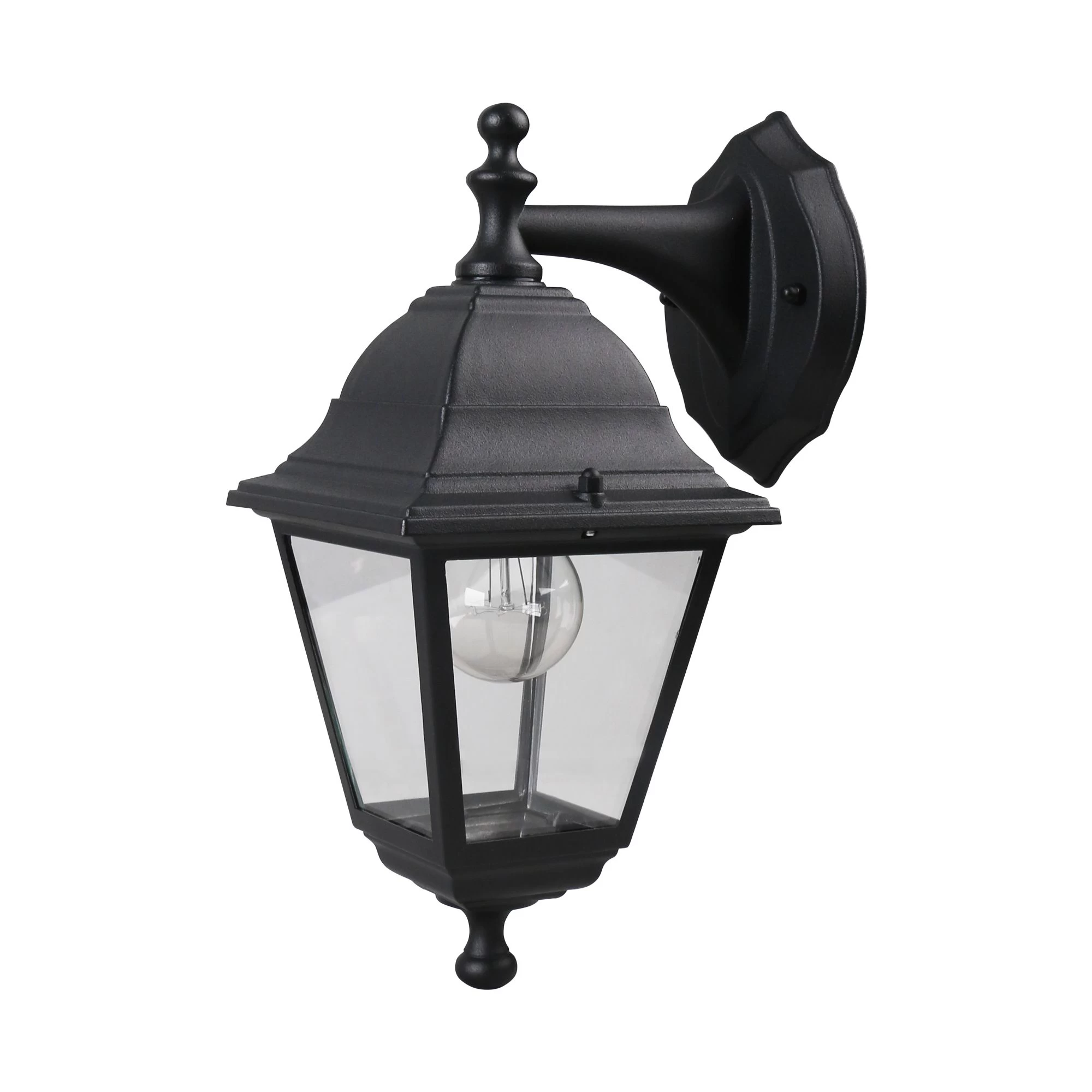 Varennes Fixed Matt Black Mains-powered Outdoor Wall Light 3 Varennes Fixed Matt Black Mains-powered Outdoor Wall Light