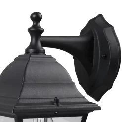 Varennes Fixed Matt Black Mains-powered Outdoor Wall Light 8 Varennes Fixed Matt Black Mains-powered Outdoor Wall Light -Professional Electrical Lighting Store varennes fixed matt black mains powered outdoor wall light5059340247298 36c