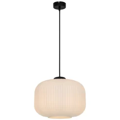 Walgis White Chrome Effect Pendant Ceiling Light, (Dia)300mm 10 Walgis White Chrome Effect Pendant Ceiling Light, (Dia)300mm -Professional Electrical Lighting Store walgis white chrome effect pendant ceiling light dia 300mm5036581095604 06c