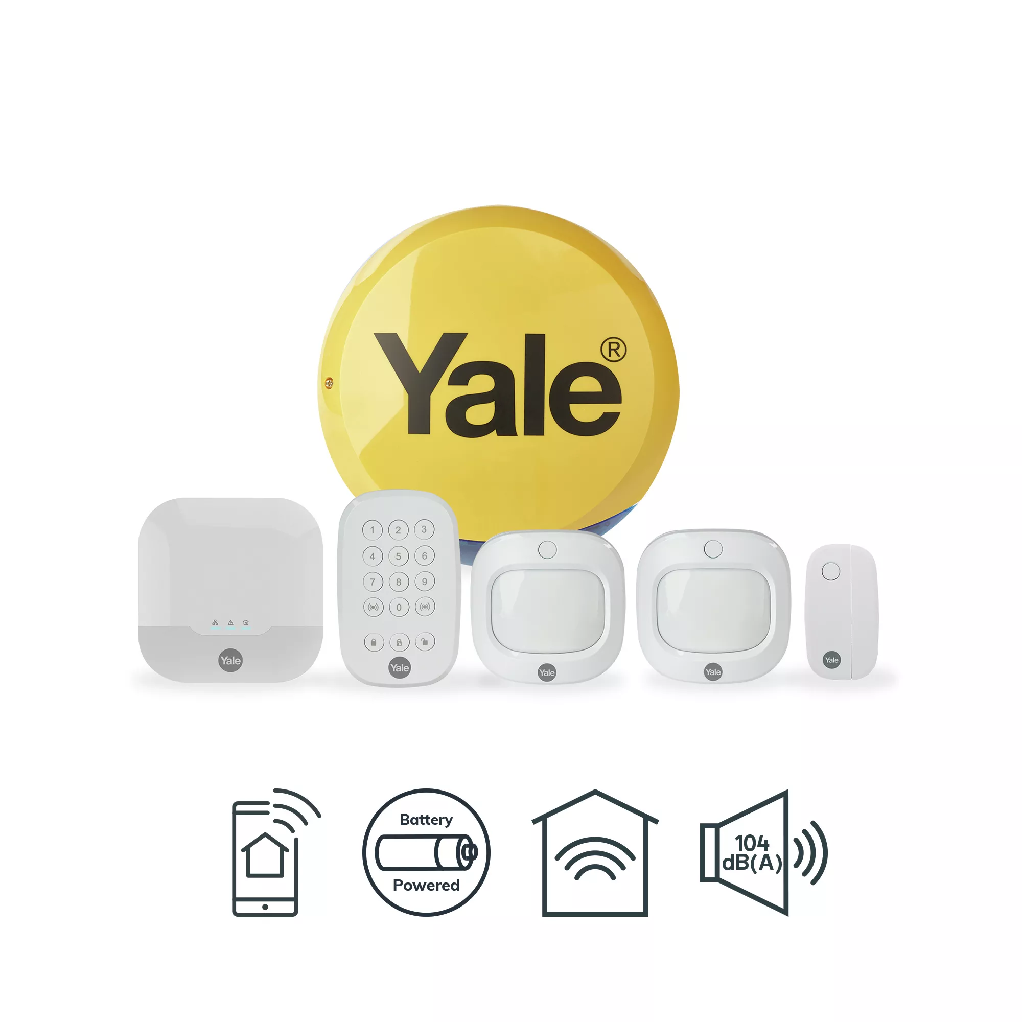 Yale IA-320 Sync Smart 6 Piece Intruder Alarm Kit 3 Yale IA-320 Sync Smart 6 Piece Intruder Alarm Kit