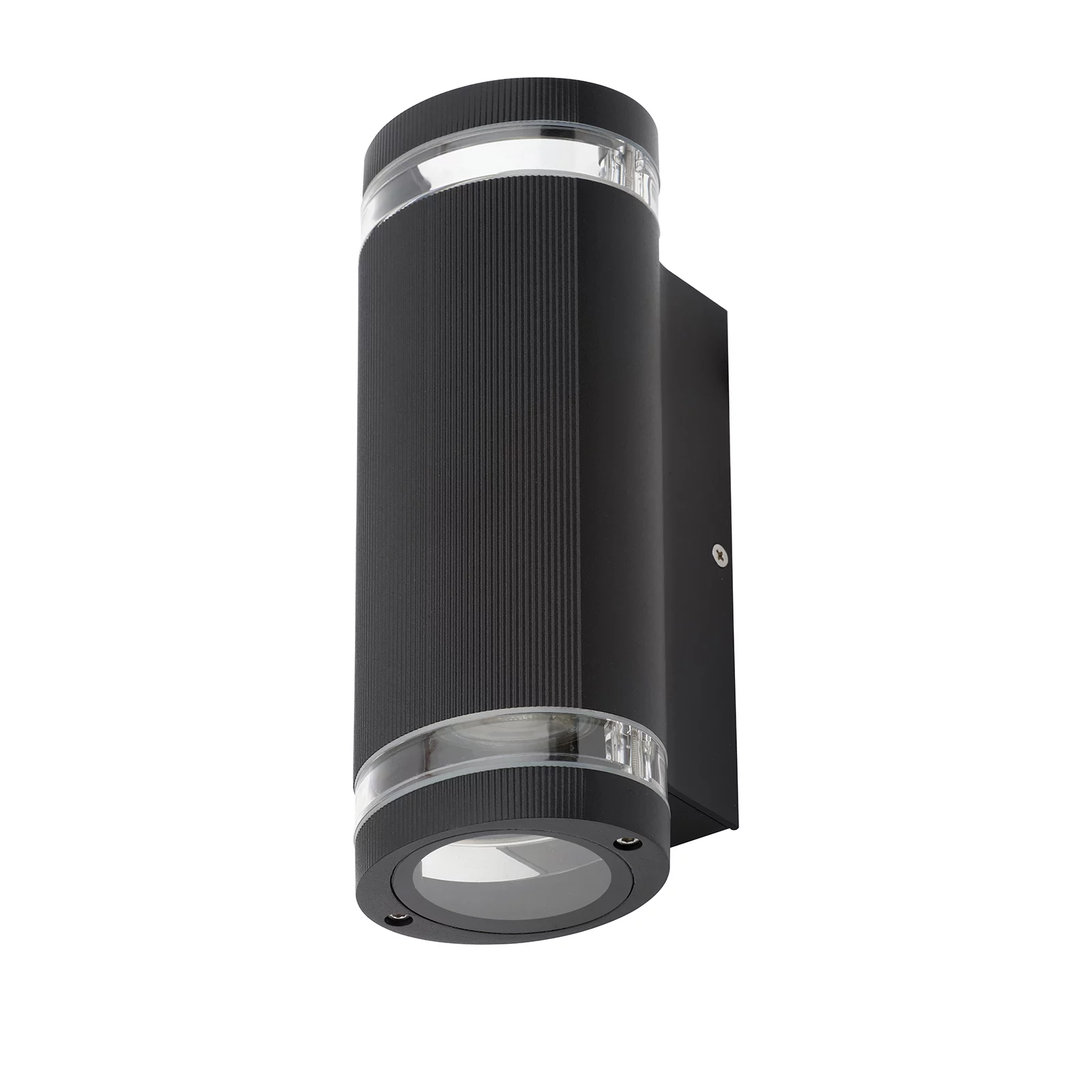 Zinc Ballini Fixed Matt Black Mains-powered LED Outdoor ON/OFF Wall Light (Dia)9cm 8 Zinc Ballini Fixed Matt Black Mains-powered LED Outdoor ON/OFF Wall Light (Dia)9cm - Image 6