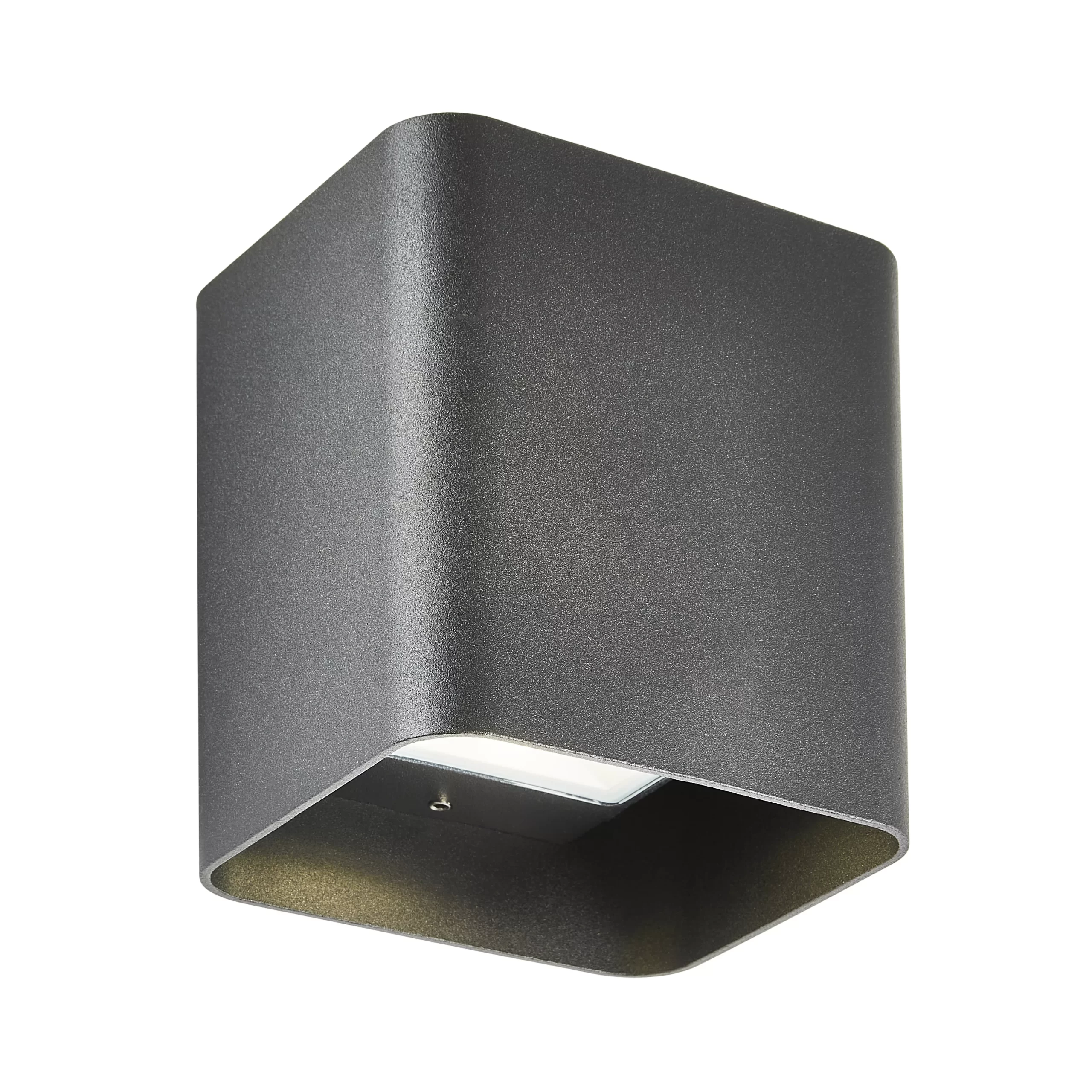 Zinc Pica Fixed Matt Black Mains-powered LED Outdoor Wall Light 620lm 37495 (Dia)11cm 3 Zinc Pica Fixed Matt Black Mains-powered LED Outdoor Wall Light 620lm 37495 (Dia)11cm