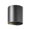Zinc Pico Fixed Matt Black Mains-powered LED Outdoor Curved Wall Light 620lm (Dia)11cm 1 Zinc Pico Fixed Matt Black Mains-powered LED Outdoor Curved Wall Light 620lm (Dia)11cm -Professional Electrical Lighting Store zinc pico fixed matt black mains powered led outdoor curved wall light 620lm dia 11cm5020024707131 06c BQ