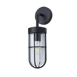 Zinc Westport Matt Black Mains-powered LED Outdoor On/Off Wall Light (Dia)11cm 7 Zinc Westport Matt Black Mains-powered LED Outdoor On/Off Wall Light (Dia)11cm -Professional Electrical Lighting Store zinc westport matt black mains powered led outdoor on off wall light dia 11cm5020024709371 02c bq